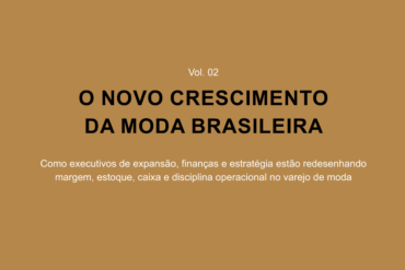 Capa do volume 2 da série FM Leaders: O novo crescimento da moda brasileira