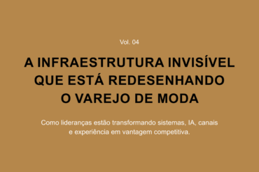 Capa do volume 4 da série FM Leaders: a infraestrutura invisível que está redesenhando o varejo de moda