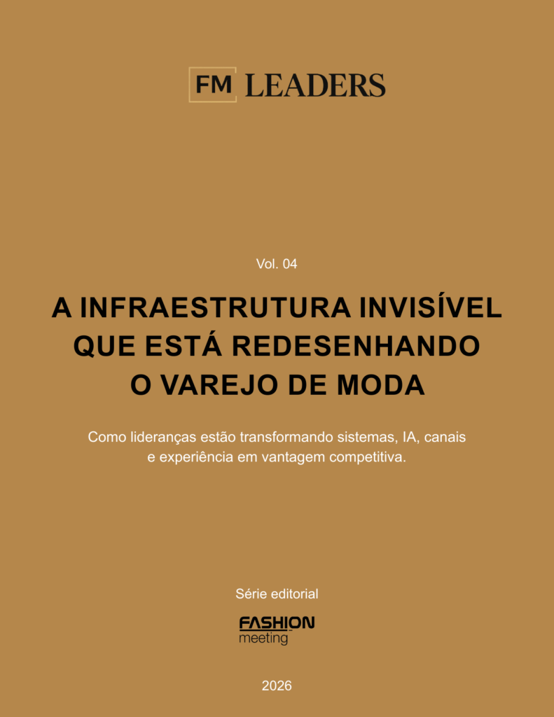 Capa do volume 4 da série FM Leaders: a infraestrutura invisível que está redesenhando o varejo de moda