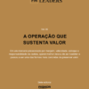 Capa do volume 6 da série FM Leaders: A operação que sustenta valor