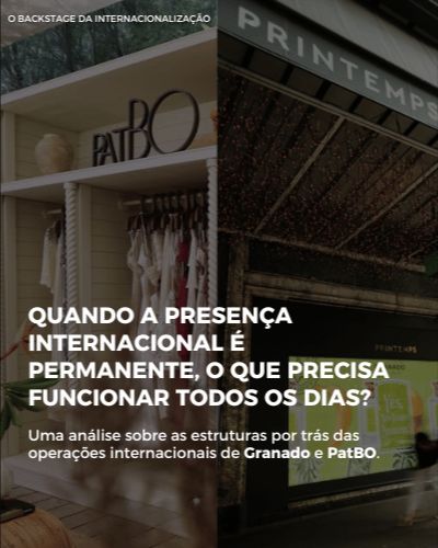 Operações internacionais permanentes de PatBO e Granado